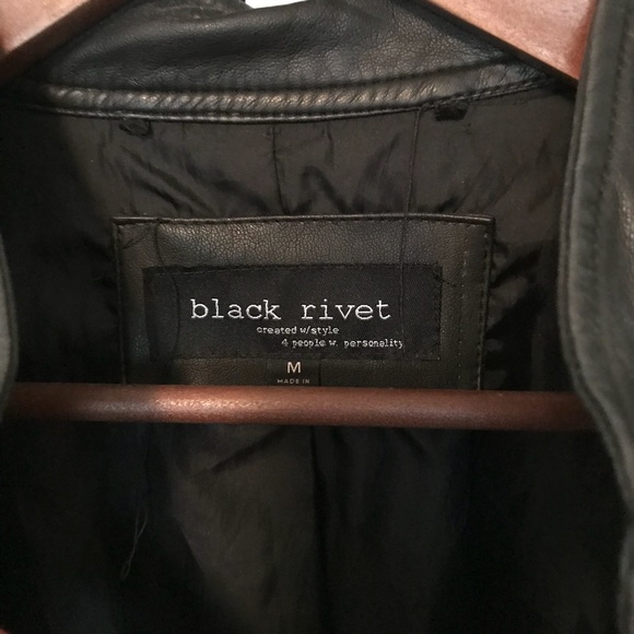 Black Rivet Jacket - Picture 2 of 4